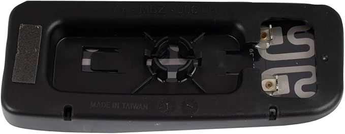 TRQ Driver Side Mirror Glass Heated Snap On Compatible with 2010-2018 Mercedes-Benz Sprinter 2500 Sprinter 3500 MB1324110