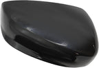 Driver Side and Passenger Side Gloss Black Rearview Mirror Cover Caps Compatible with 2008-2012 Accord