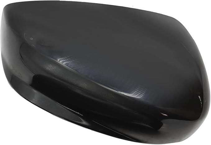Driver Side and Passenger Side Gloss Black Rearview Mirror Cover Caps Compatible with 2008-2012 Accord