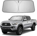 for Toyota Tacoma Windshield Sun Shade 2016-2023 2024 2025 2026,Windshield Cover Sunshade Custom Fit Toyota Tacoma Accessories Car Windshield Sunshade Foldable Sun Visor Blocks UV Rays
