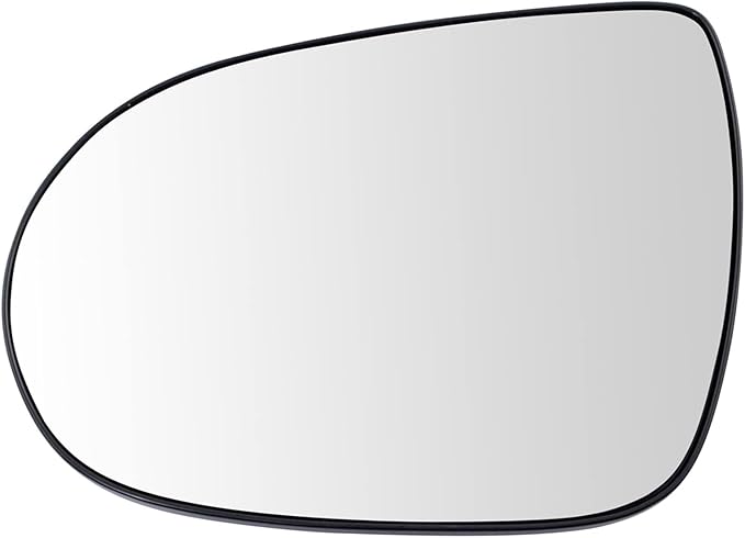 TRQ Driver Side Mirror Glass Heated with Backing Plate For Factory Equipped Mirrors Only Compatible with 2016-2020 Kia Sorent