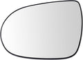 TRQ Driver Side Mirror Glass Heated with Backing Plate For Factory Equipped Mirrors Only Compatible with 2016-2020 Kia Sorent