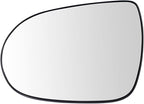 TRQ Driver Side Mirror Glass Heated with Backing Plate For Factory Equipped Mirrors Only Compatible with 2016-2020 Kia Sorent