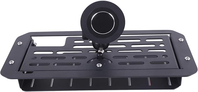 Aunginsy Center Console Dash Storage Organizer Tray with Magnetic Phone Holder Compatible with Toyota Tundra/Sequoia 2022-2026, Dashboard Multi-Functional Mobile Phone Mount Storage Box Accessories
