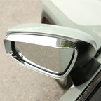 ERIDANUS Auto Accessories Fit for RAV4 2024 2023 2022 2021 2020 2019 Side Rearview Mirror Rain Eyebrow Cover Trim (Chrome Silver) ABS 2 PCS