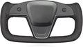 MEWANT Steering Wheel Cover for Yoke Style Steering Wheel for Tesla Model S 2021-2023 / Model X 2021-2023 Hand-Stitched Steering Wrap