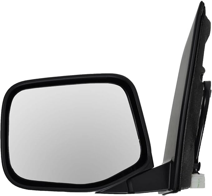 TRQ 2 Piece Driver and Passenger Side Mirror Assembly Set Electric Adjustment Heated No Memory Textured Compatible with 2011-