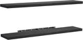 AMADA HOMEFURNISHING Floating Shelves, 47″ Large Wall Mounted Shelves for Bathroom, Bedroom, Living Room, Kitchen, Office, Ha