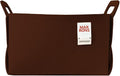 Collapsible Felt CHOCOBROWN Storage Bin Large 14.6"x9.4"x9.4" – Foldable Basket with Handles for Closet, Laundry Room Organiz