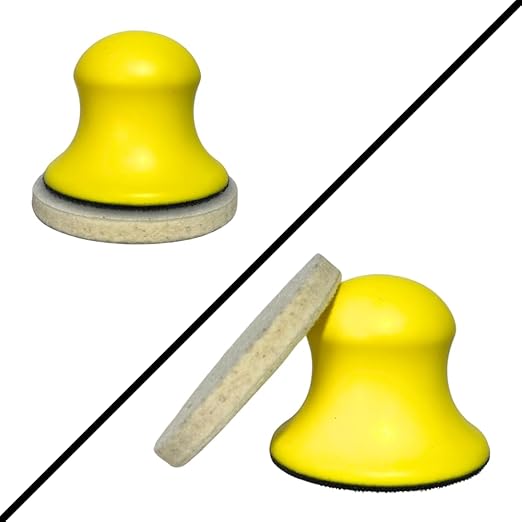 Cerium Oxide, Oxido de Cerio, Glass Polishing Kit, High Grade, Glass Scratch Remover, Set with 3" Backing PAD, Wool Felt, and
