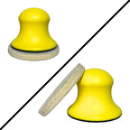 Cerium Oxide, Oxido de Cerio, Glass Polishing Kit, High Grade, Glass Scratch Remover, Set with 3" Backing PAD, Wool Felt, and