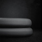 HAOTULE New Nappa Leather car Steering Wheel Cover，for Car Truck SUV 15 inch (Black)