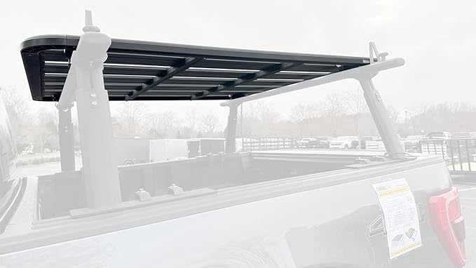 MaxxHaul 50616 Aluminum Rooftop Platform Rack Cargo System 64" x 55"