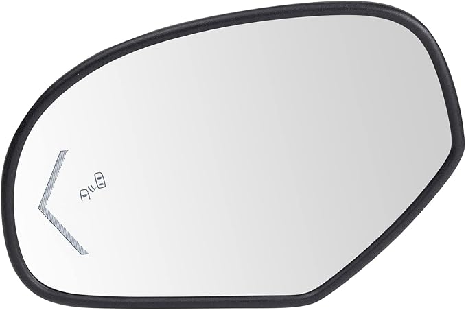 TRQ Mirror Glass Auto Dimming BSD Heated Driver Side for Cadillac Chevy GMC