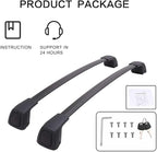 Snailfly Upgraded Roof Rack Cross Bars Fit for Volvo XC40 2018-2025 Lockable Quiet Crossbars Cargo Accessories