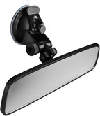 Rear View Mirror, Adjustable Interior Rearview Mirror with Suction Cup, Anti Glare HD Wide Angle Rear View Mirror, Car Panoramic Rear View to Reduce Blind Spot for Most Cars