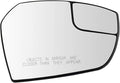 TRQ Passenger Side Right Mirror Glass Convex with Backing Plate Compatible with 2017-2018 Ford Escape FO1325172 GJ5Z17K707A