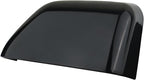 Black Paintable Tow Mirror Cover Cap | For 2017-2024 F250 F350 F450 F550 Super Duty Side by Side Accessories | RH Right Passenger Side Exterior Plastic Rearview Top Half Door Mirror