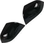 Side Mirror Cover for Tesla Car Exterior Accessories ABS Plastic Outside Cap (Pack of 2)(Model S 2016-2020 Gloss Black)