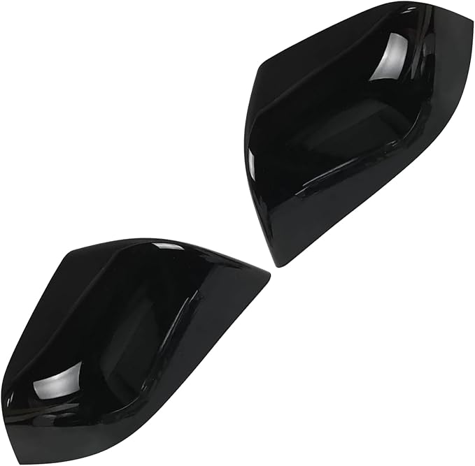 Side Mirror Cover for Tesla Car Exterior Accessories ABS Plastic Outside Cap (Pack of 2)(Model S 2016-2020 Gloss Black)