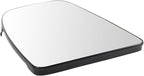 TRQ Driver Side Upper Mirror Glass Clear Non-Heated Compatible with 2014-2024 Ram ProMaster 1500 2500 3500 CH1324193