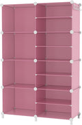 AWTATOS Closet Organizer 8 Cube Storage Shelves Clothes Organizers Closet Storage Stackable Cubby Shelving for Closet Bedroom