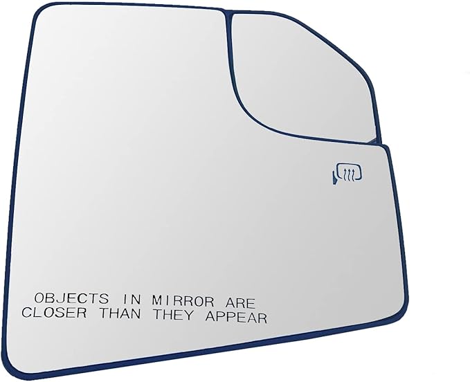 Passenger Side Heated Mirror Glass Replacement For Ford F150 2015 2016 2017 2018 2019 2020 - for Ford F150 Power Side Mirror with Rear Holder