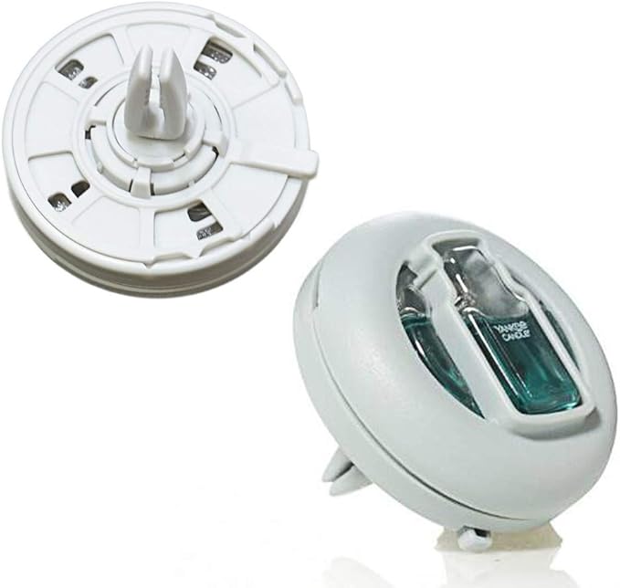 Yankee Candle Car Freshener Smart-Scent Vent Clips, 4-Pack (Lilac Blossoms)