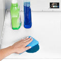 GORILLA GRIP Waterproof Silicone Under Sink Mat with Raised Lip for Kitchen and Bathroom, 46 x 22 in, Cabinet Shelf Liner Sta
