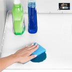 GORILLA GRIP Waterproof Silicone Under Sink Mat with Raised Lip for Kitchen and Bathroom, 46 x 22 in, Cabinet Shelf Liner Sta
