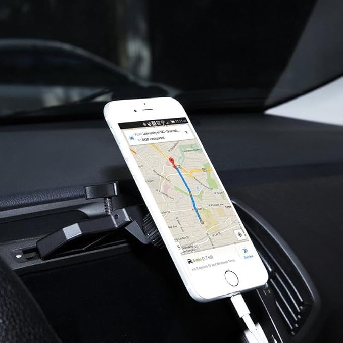 Car Mount CD Slot Magnetic Compatible with Light Phone III, Holder Swivel Dock Strong Grip CD Player Slot