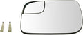 TRQ Driver Side Mirror Glass Heated Compatible with 2011-2012 Ford Explorer 2013-2017 Police Interceptor Utility FO1324221