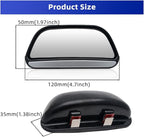 Blind Spot Mirror 2 Pack Car Side Mirror Blindspot Adjustable Car Auxiliary Wide Angle Side Rearview Mirror for Car SUV Truck RV