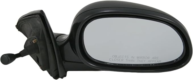 TRQ Driver and Passenger Side Mirror Assembly Set Manual Foldaway Paint to Match Smooth Compatible with 1992-1995 Honda Civic