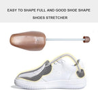EchoDone 10 Pairs Plastic Shoe Tree Stretcher Shaper for Men