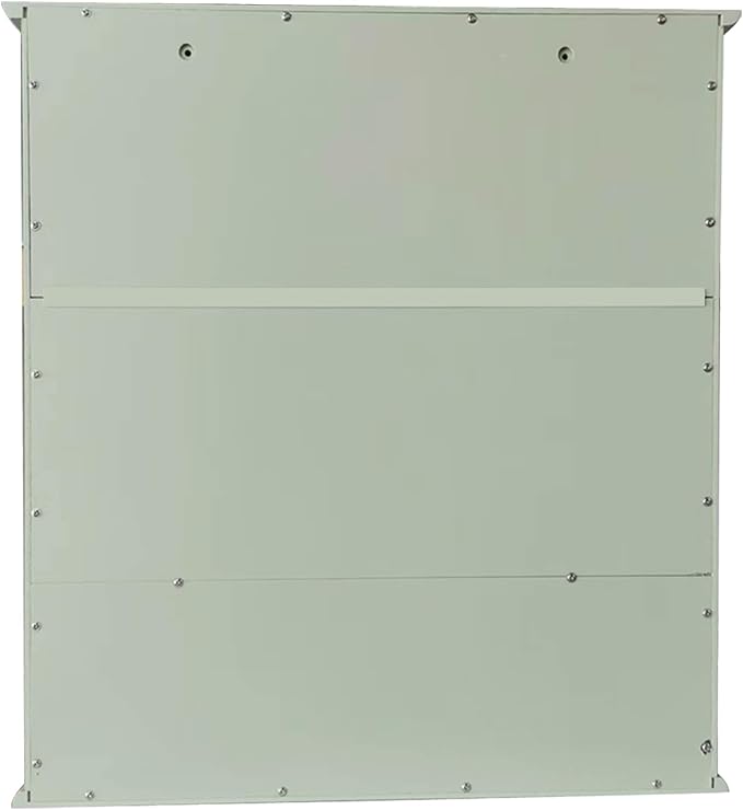TaoHFE Green Bathroom Cabinet,Bathroom Wall Cabinet with 2 Door Adjustable Shelves,Over The Toilet Storage Cabinet,Green Bath