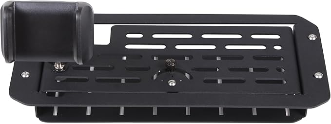 Aunginsy Center Console Dash Storage Organizer Tray with Phone Holder Compatible with Toyota Tundra/Sequoia 2022-2026, Car Dashboard Multi-Functional Mobile Phone Mount Storage Box Insert Accessories