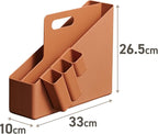 Tenma A4 File Box for Carrying Documents and Small Items Together, Fits File Box, Can Be Placed Vertically or Horizontally, I