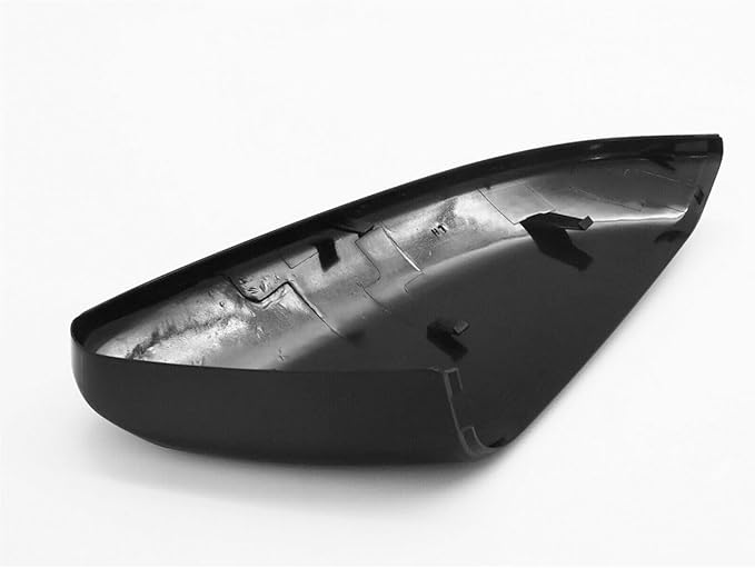 Black Left Mirror Cap Cover For Honda Civic 2016 2017 2018 2019 2020 2021 Rearview Mirror Cap Replacement (Black Left Side)