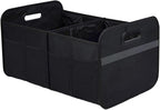 Car Trunk Organizer, Collapsible Multi-Compartment Auto Storage Box with 4 Pockets, Waterproof Oxford Fabric Car Trunk Container
