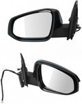 TRQ Driver and Passenger Side Mirror Assembly Set Power Heated Paint to Match Compatible with 2014-2022 Toyota 4Runner