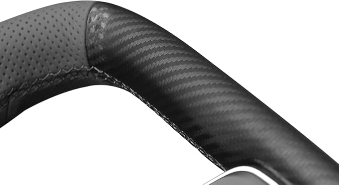 MEWANT Steering Wheel Cover for Tesla Yoke Steering Wheel Cover for Model X 2023 for Tesla Model S Steering Wheel Wrap