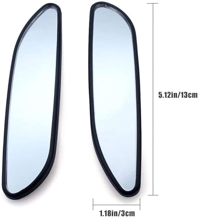 EEEKit 2pcs Side Mirror Blindspot, Blind Spot Mirror, 360 Degree Rotating, Wide Angle Convex Rearview for Car Truck SUV RV an