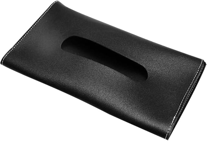 Cabilock Car Visor Tissue Holder Pu Napkin Case for Easy Access Stylish Sun Visor Organizer Quick Installation and Dirt-Resistant Design for Vehicle Accessories