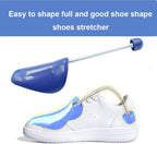 EchoDone 10 Pairs Plastic Shoe Tree Stretcher Shaper for Men