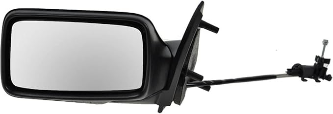 TRQ Driver Side Mirror Glass Paint to Match Manual Remote Compatible with 1993-1999 Volkswagen Golf Jetta VW1320106