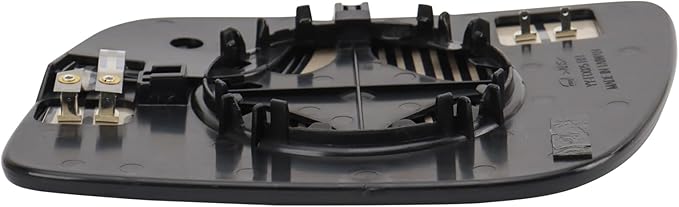 TRQ Passenger Side Mirror Glass Heated Convex Snap On Compatible with 2016-2019 Ford Explorer FO1325222