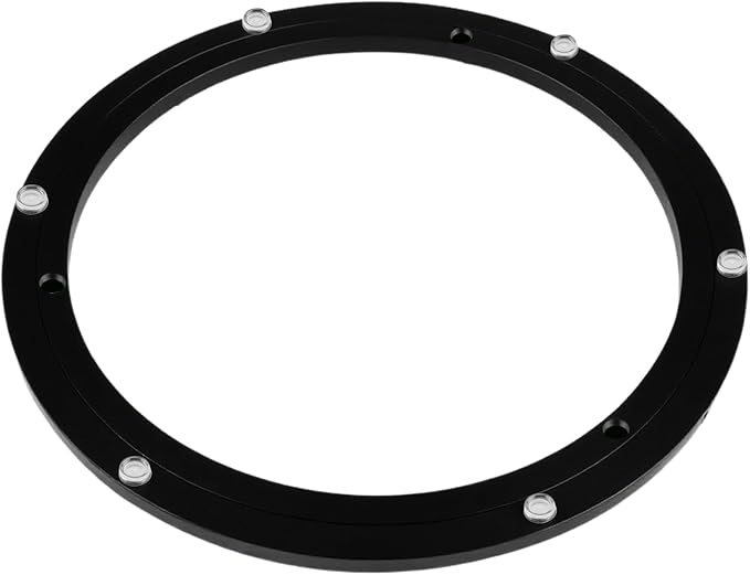 TamBee 12 Inch Lazy Susan Hardware Heavy Duty Metal Rotating Hardware Turntable Bearing Ring 300mm Turntable Lazy Susan Parts
