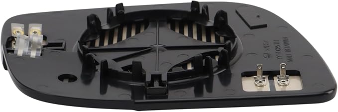 TRQ Driver Side Mirror Glass Heated Snap On Compatible with 2016-2019 Ford Explorer 2013-2019 Ford Police Interceptor Utility