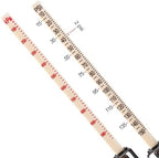 CZC AUTO Tire Pressure Gauge, Straight-on Foot Dual Head Chucks Auto Service Gage, Heavy Duty Air Gauge 10-150PSI 100-1000KPa for Car Truck RV Van (5 Packs, Silver)